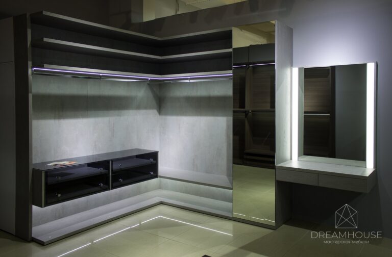 Гардеробные комнаты на заказ