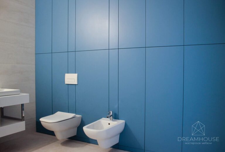 Функциональная стена санузла