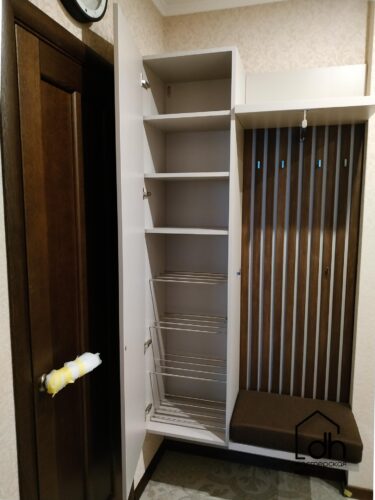 Прихожая с реечным декором - прихожие под заказ