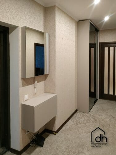 Прихожая с реечным декором - прихожие под заказ