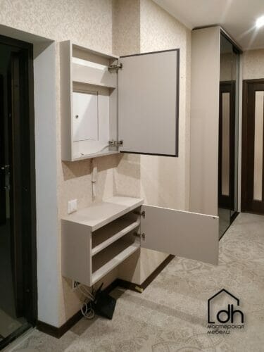 Прихожая с реечным декором - прихожие под заказ