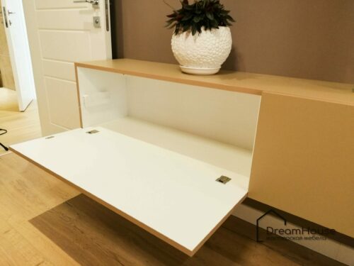 Кофейная спальня с туалетным столиком