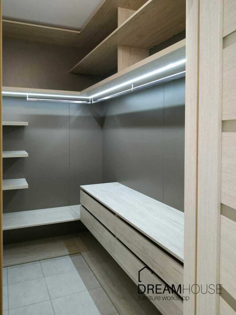 Компактная гардеробная